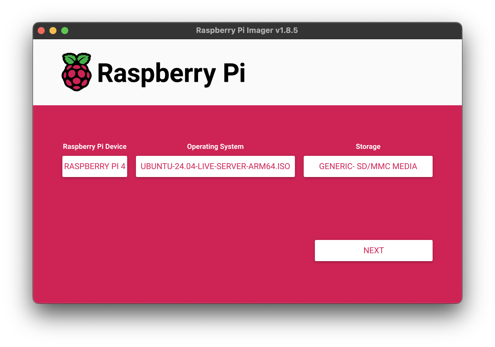 Raspberry Pi Imager